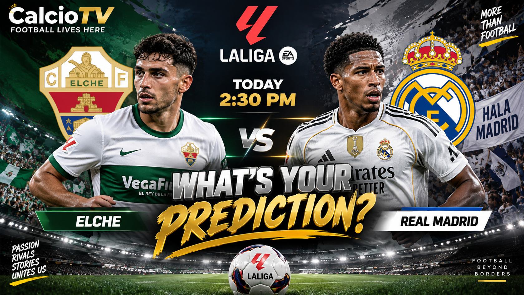 Real Madrid vs Elche